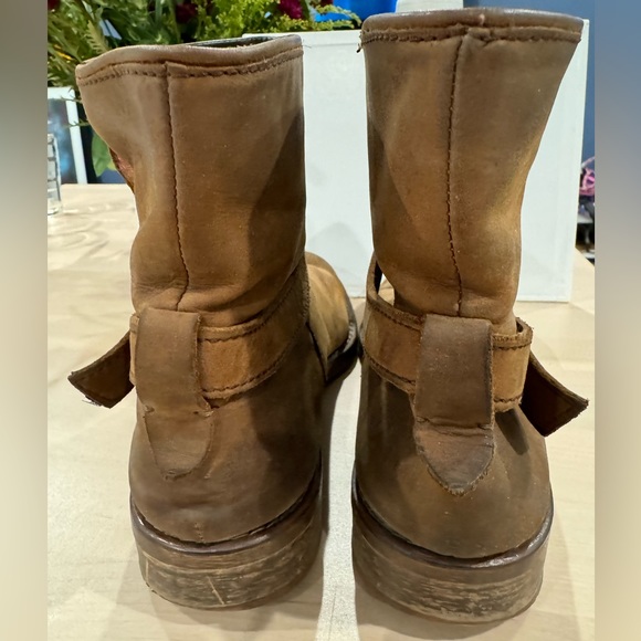 Madewell Brown Suede Moto Boot - Picture 5 of 5